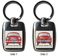 MGA 1600 Coup MkII (wire wheels) 1961-62 Keyring 5